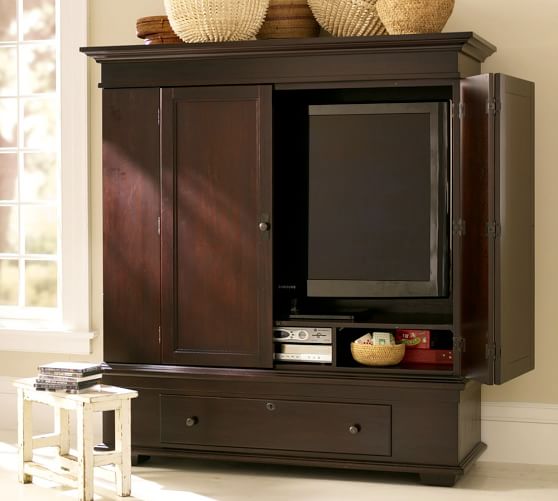 Whitmer Smart Technology Media Armoire Pottery Barn
