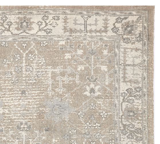 Reeva Printed Rug Swatch Neutral Multi Pottery Barn