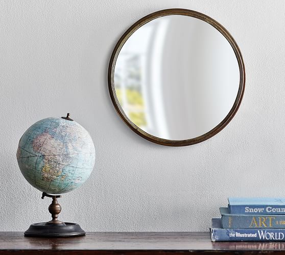 Simple Convex Mirror Pottery Barn Simple Convex Mirror Pottery Barn