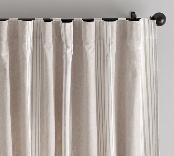 Tuscan Stripe Curtain Pottery Barn