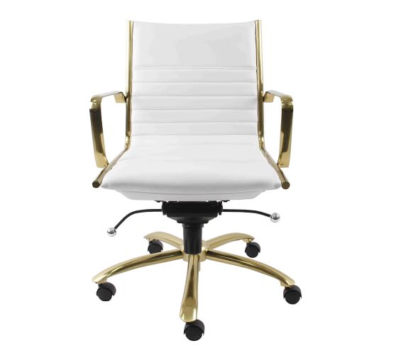 Fowler Low Back Swivel Desk Chair