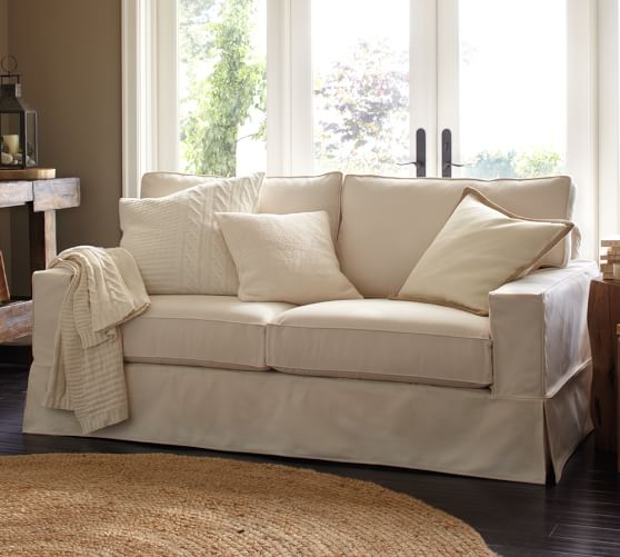 Pb Comfort Square Arm Furniture Slipcovers Pottery Barn