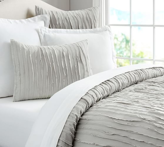 Camille Cotton Duvet Cover Shams Pottery Barn