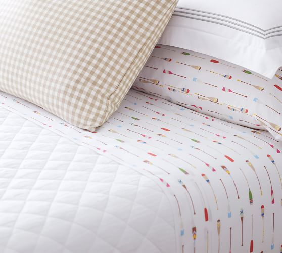 Gingham Check Organic Pillowcases Pottery Barn
