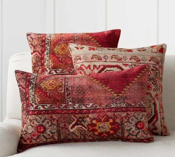 Lorna Print Decorative Pillow Covers Pottery Barn