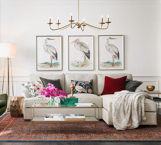 Multi Marguerite Printed Rug Patterned Rugs Pottery Barn