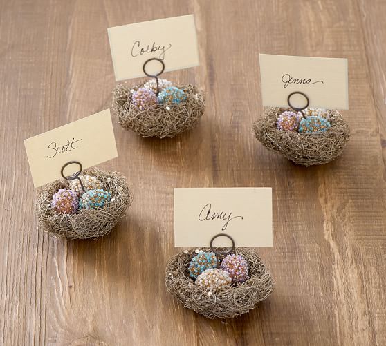 Easter Placecard Holder Set Of 4 Pottery Barn