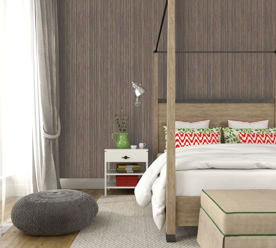 Grasscloth Wallpaper Pottery Barn