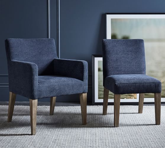 Pb Classic Upholstered Dining Chairs