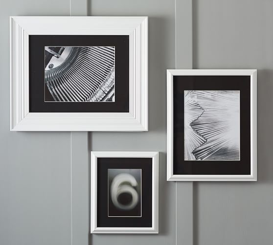 Gallery In A Box Black Mats Eliza Picture Frames Pottery Barn