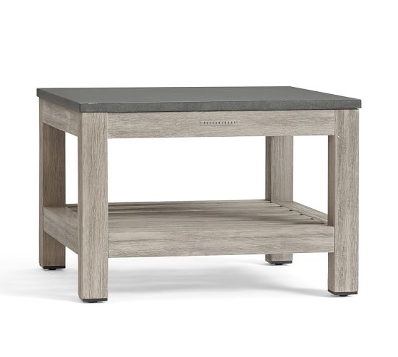 Connor Stone Bunching Outdoor Table Pottery Barn