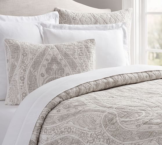 Billie Paisley Quilt Sham Pottery Barn