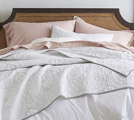 Kiley Washed Cotton Quilt Sham Pottery Barn