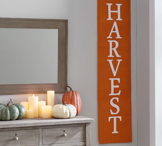 Harvest Banner Decorative Objects Pottery Barn