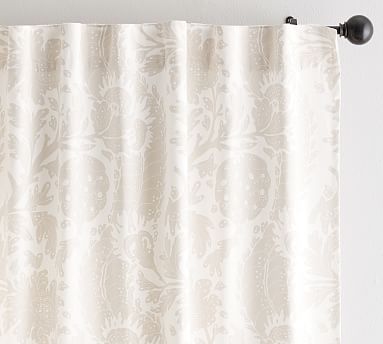 Curtains Drapes Valances Pottery Barn Set 2 Maris Drapes Gray