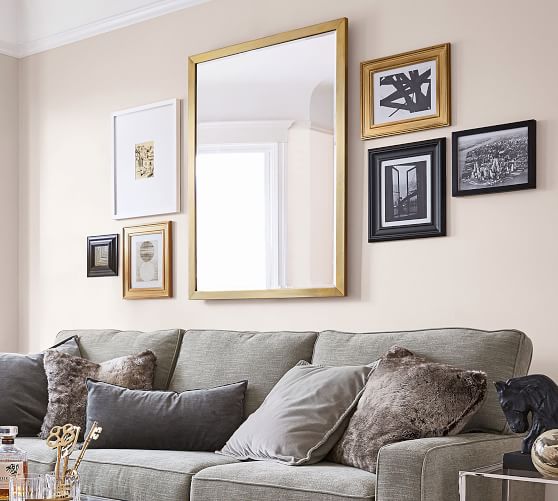 Gold Black White Gallery In A Box Picture Frames Pottery Barn White Gallery In A Box Picture Frames