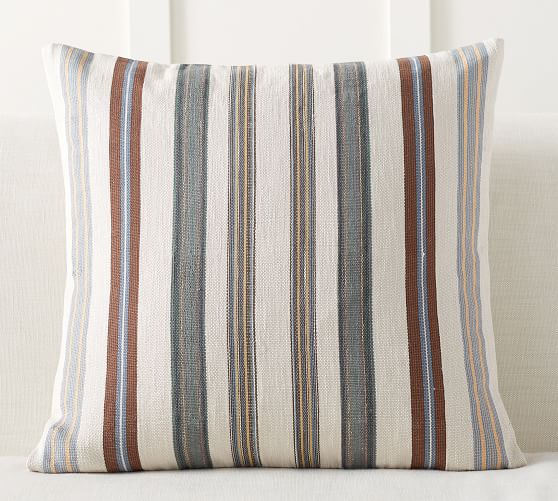 Kash Stripe Decorative Pillow Cover Pottery Barn