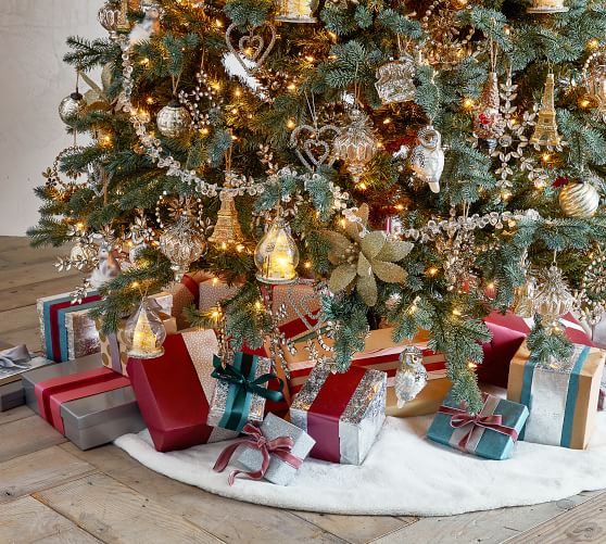 Jeweled Garland Christmas Tree Decorations Pottery Barn