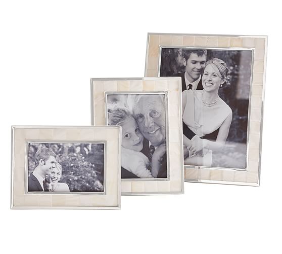 Mother Of Pearl Frames Pottery Barn