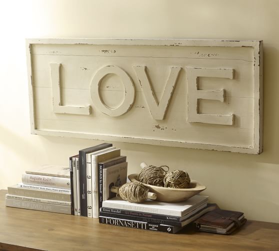 Love Wall Art Pottery Barn