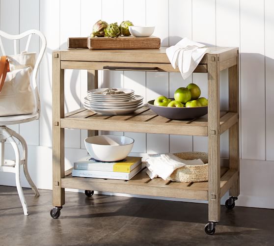 Brooklyn Kitchen Cart Pottery Barn