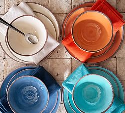 Outdoor Dinnerware Melamine Dinnerware Pottery Barn