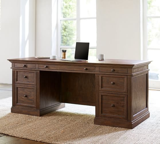 Livingston Executive Desk Pottery Barn