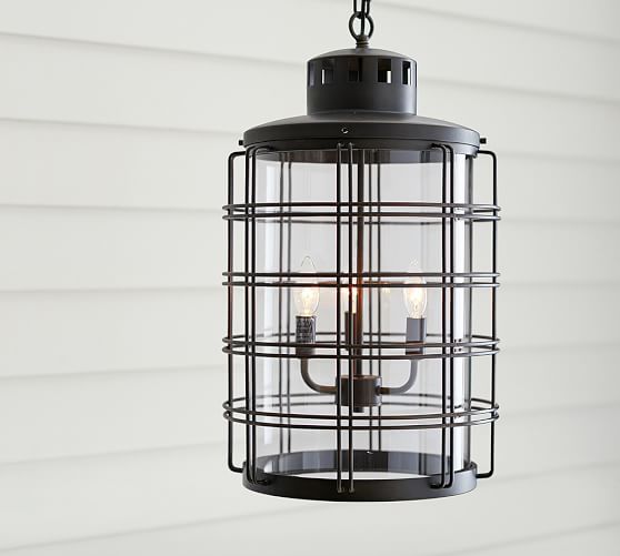 Bronze Nautical Indoor Outdoor Pendant Light Pottery Barn