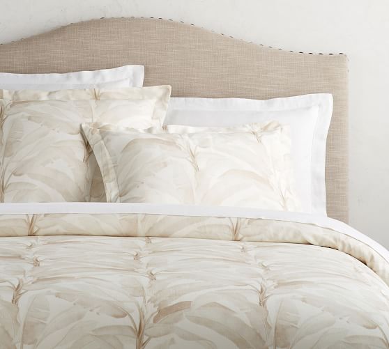 Palm Sham Pottery Barn