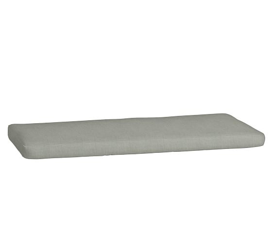 Replacement Knife Edged Dining Bench Cushion Sunbrella Medium