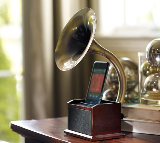 Gramophone Music Station Pottery Barn