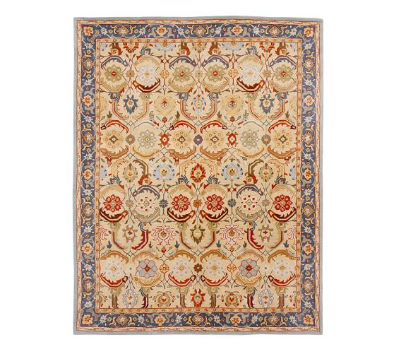 Eva Persian Style Tufted Wool Rug 9x12 Eva Persian Style Tufted Wool Rug 9x12