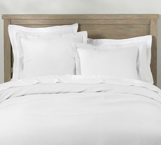 White Bedding Pottery Barn