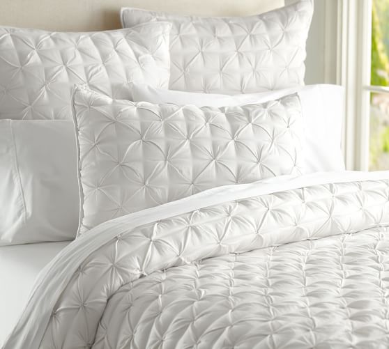 Isabelle Tufted Voile Quilt & Shams Pottery Barn