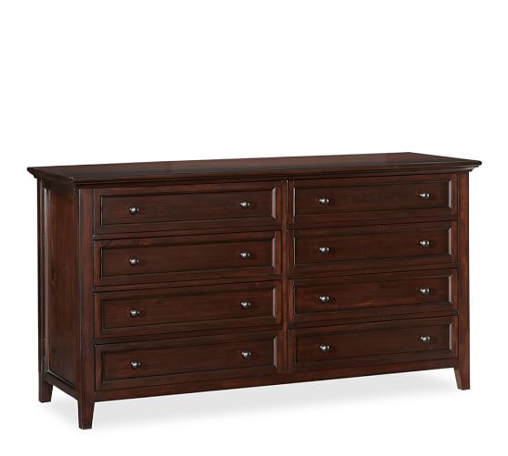 Hudson Extra Wide Dresser Mahogany Pottery Barn