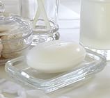 PB Classic Glass Rectangular Soap Dish