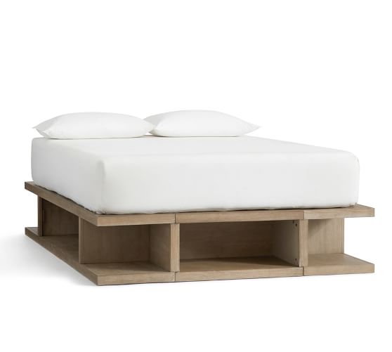Brooklyn Storage Platform Bed Pottery Barn
