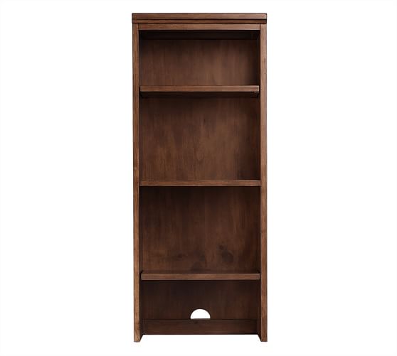 Printer's Small Bookcase Hutch, Tuscan Chestnut stain
