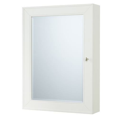 Classic Wall Mounted Medicine Cabinet White Pottery Barn