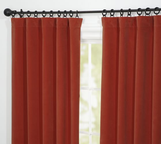 200 300 Velvet Drapes Curtains Pottery Barn