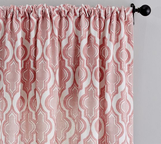 Patterned Curtains Drapes Pottery Barn