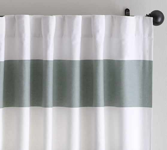 Cotton Linen Blend Curtains Drapes Pottery Barn