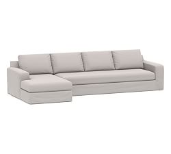 Micro Suede Couch Pottery Barn