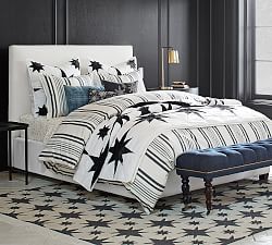 Raleigh Upholstered Beds Headboards Bedroom Benches Pottery Barn