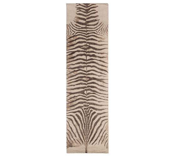 Zebra Printed Rug Pottery Barn