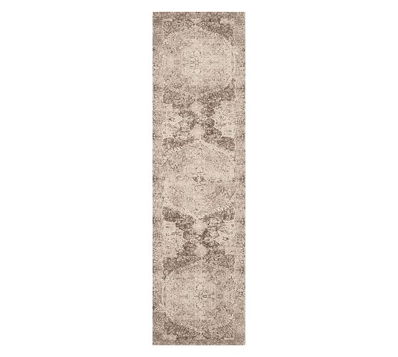 Neutral Barret Printed Rug Patterned Rugs Pottery Barn