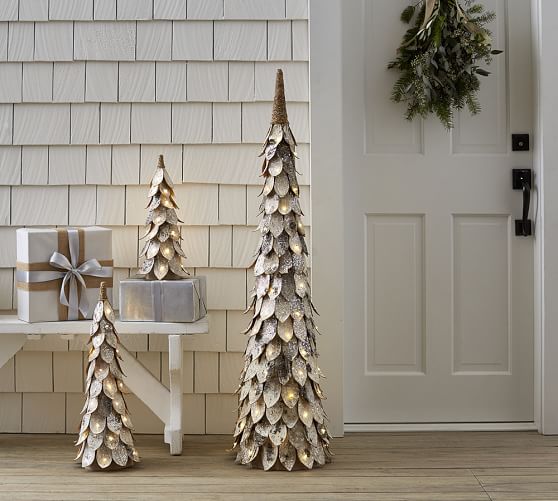 Light Up Birch Tree Pottery Barn