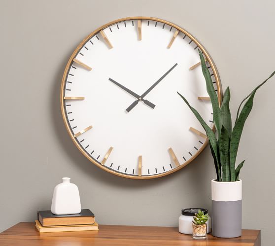 100 250 Wall Clocks Pottery Barn