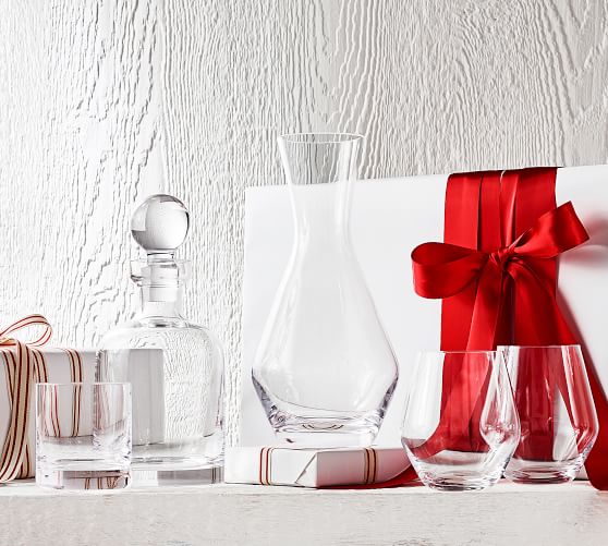 After Hours Liquor Decanter Set Bar Accessories Pottery Barn