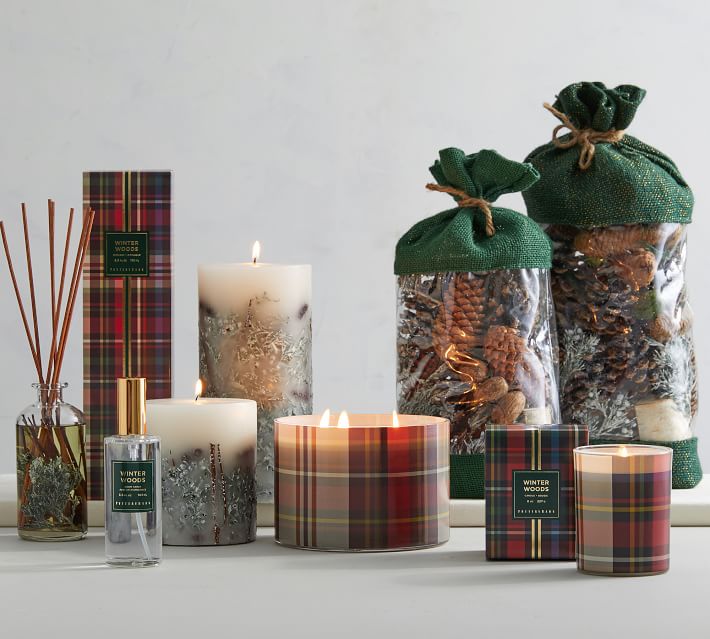 Winter Woods Scented Candles